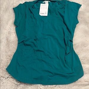 Athleta Blue Short Sleeve Tee